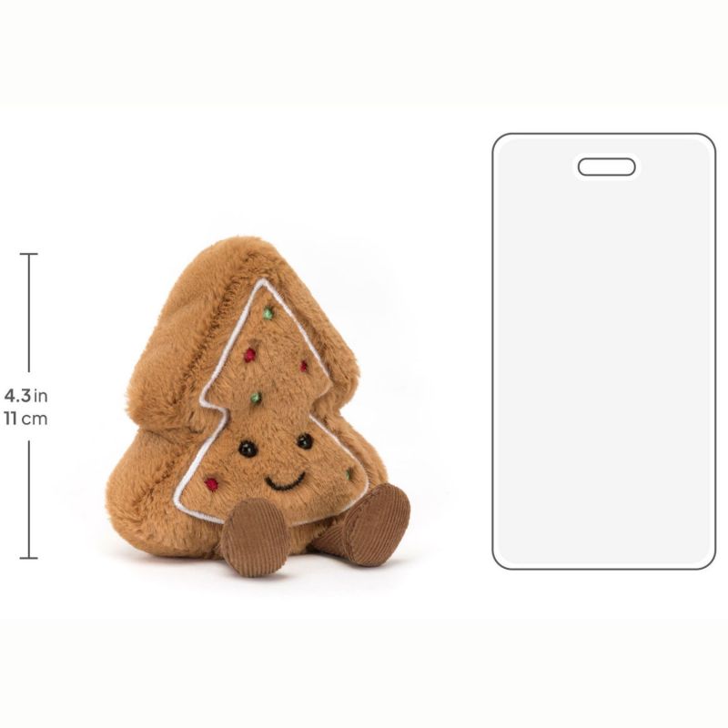 Peluche Amuseable Sapin en cookie (14 cm) Jellycat Produit 5