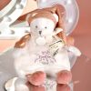 Doudou Ours cape Rose (25 cm) Doudou et Compagnie Ambiance 2