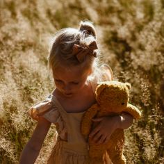 Peluche veilleuse Ours miel