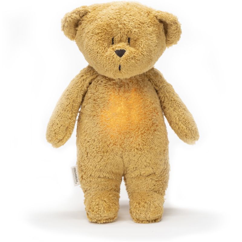 Peluche veilleuse Ours miel Moonie Produit 1 grande taille