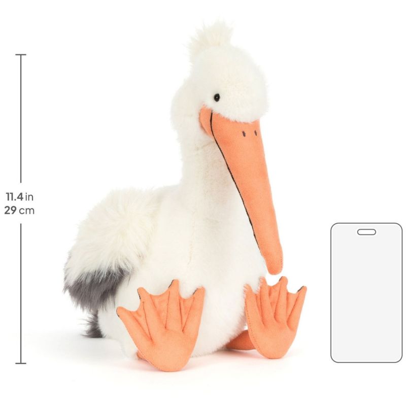 Peluche Keli le péclian (34 cm) Jellycat Produit 8