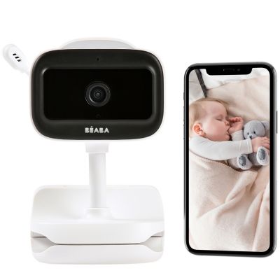 Ecoute bébé vidéo zen nomade white  par Béaba