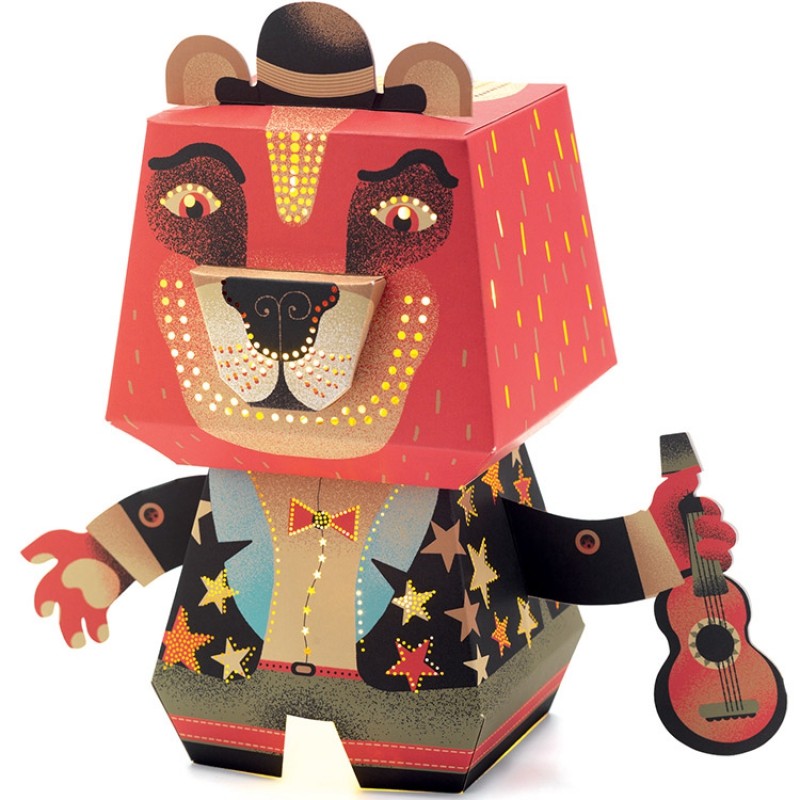 Veilleuse en papier Arty Ours Djeco