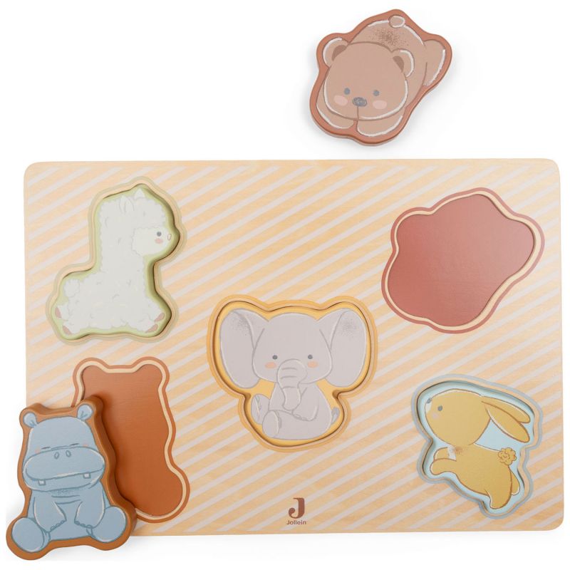 Puzzle à formes Jollies (5 pièces) Jollein Produit 3