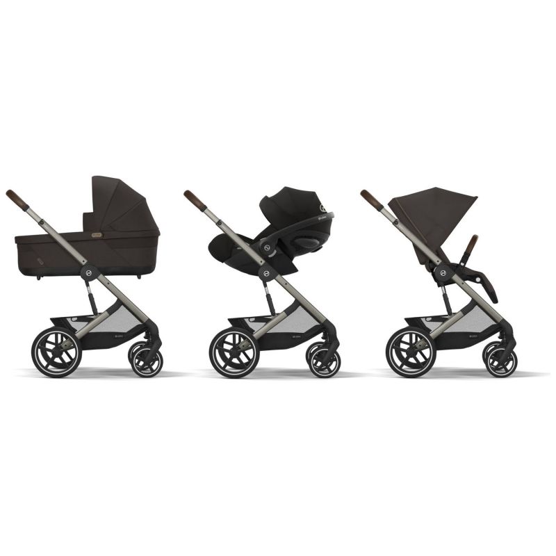 Poussette tout-terrain Balios S Lux 2025 Chocolate Brown Cybex Produit 3