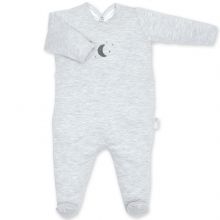 Pyjama léger jersey Bmini gris à points plum (6-12 mois : 67 à 74 cm)  par Bemini