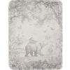 Couverture polaire Pimpelmees Forest Animals (75 x 100 cm) - Jollein