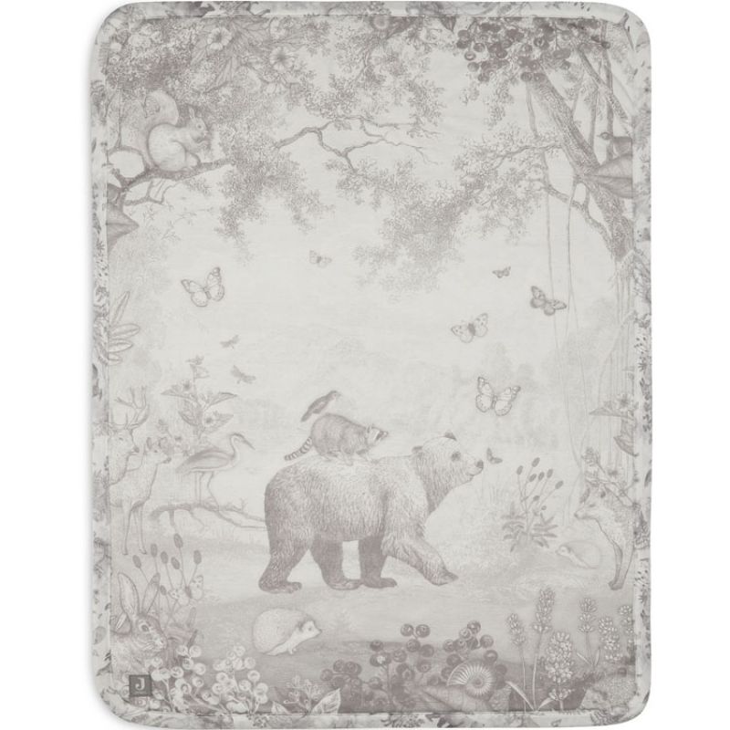 Couverture polaire Pimpelmees Forest Animals (75 x 100 cm) Jollein