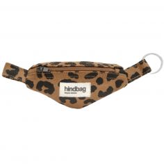 Porte-clés Côme Léopard Cannelle - Hindbag