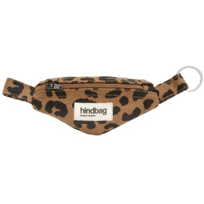 Porte-clés Côme Léopard Cannelle Hindbag
