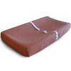 Housse de matelas à langer en coton bio Cedar (72 x 48 cm)  par Mushie