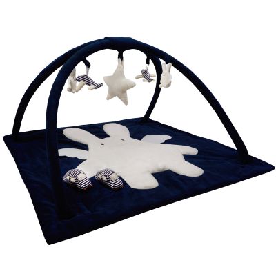 Tapis d'éveil musical Ange lapin marinière (90 cm) Trousselier
