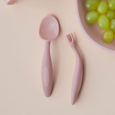 Set de couvert cuillère et fourchette Blush