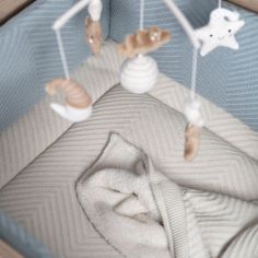 Tour de lit Grace Nordic Blue (pour lits 60 x 120 ou 70 x 140 cm)