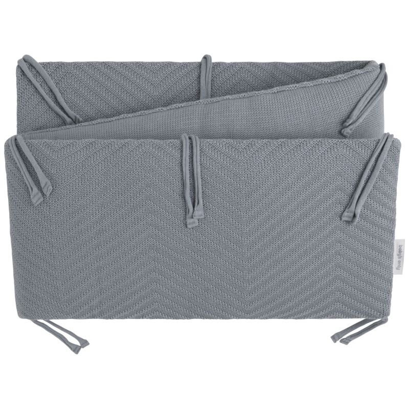 Tour de lit Grace Nordic Blue (pour lits 60 x 120 ou 70 x 140 cm) Baby's Only Produit 1