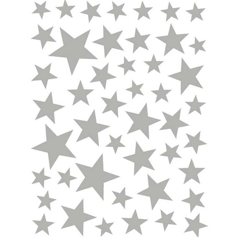 Stickers Etoiles argentées AFKliving