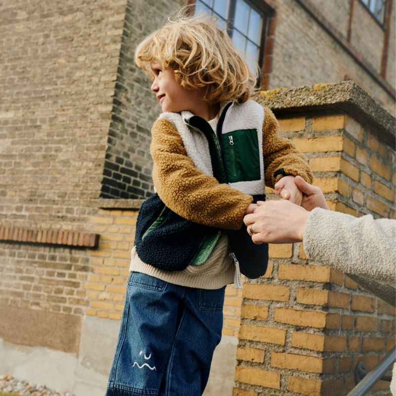 Veste polaire Nolan Classic Navy Multi Mix (3 ans) Liewood Ambiance 8