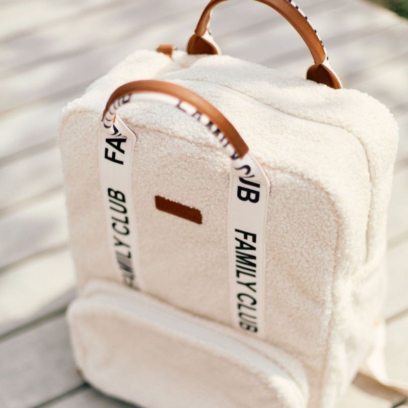Sac à dos à langer Family Club Signature Teddy Offwhite Childhome Ambiance 8