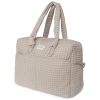 Sac de maternité Sophie Gofre Latte - Babyshower