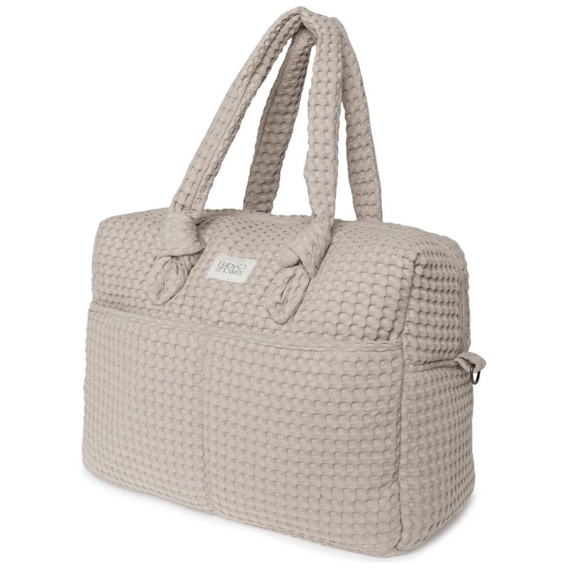 Sac de maternité Sophie Gofre Latte Babyshower Produit 1