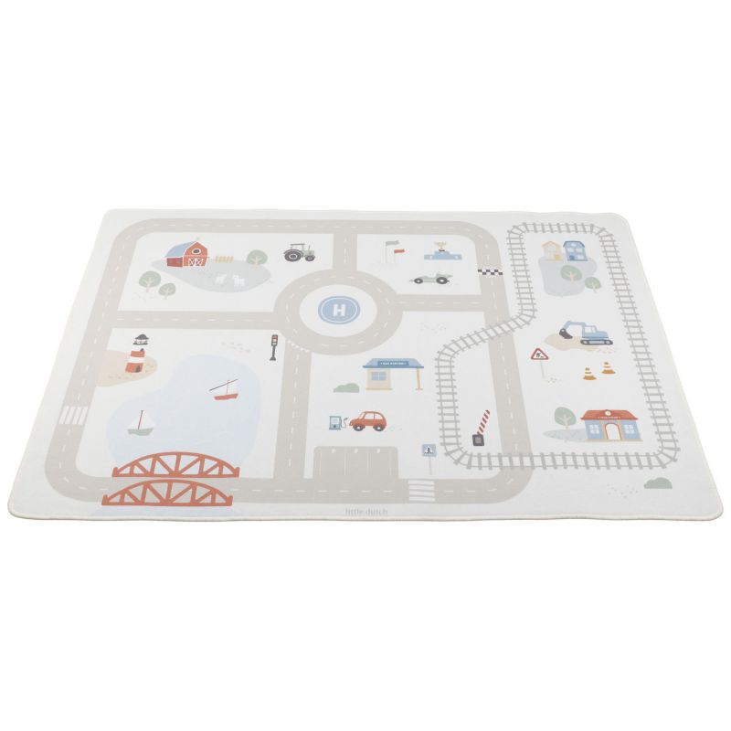 Tapis de jeu et circuit de voitures (100x140 cm) Little Dutch Produit 3