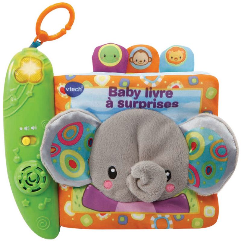Livre bébé musical Baby livre à surprises VTech