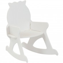 Petit Rocking Chair enfant blanc  par Room Studio