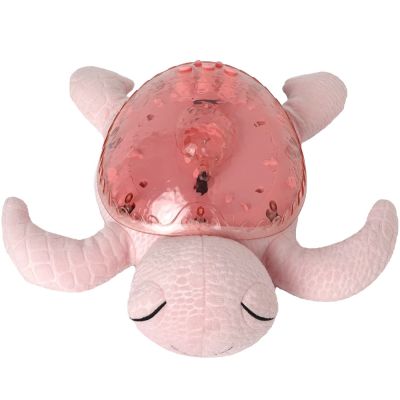 Veilleuse peluche Tranquil Turtle Rose (rechargeable)