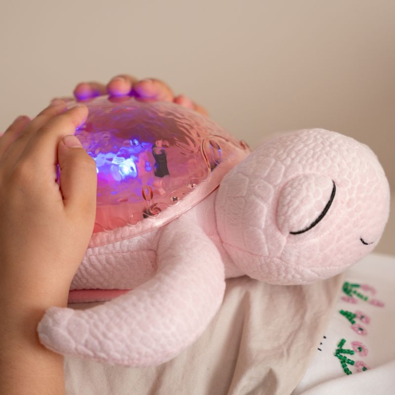 Veilleuse peluche Tranquil Turtle Rose (rechargeable) Cloud B Produit 9