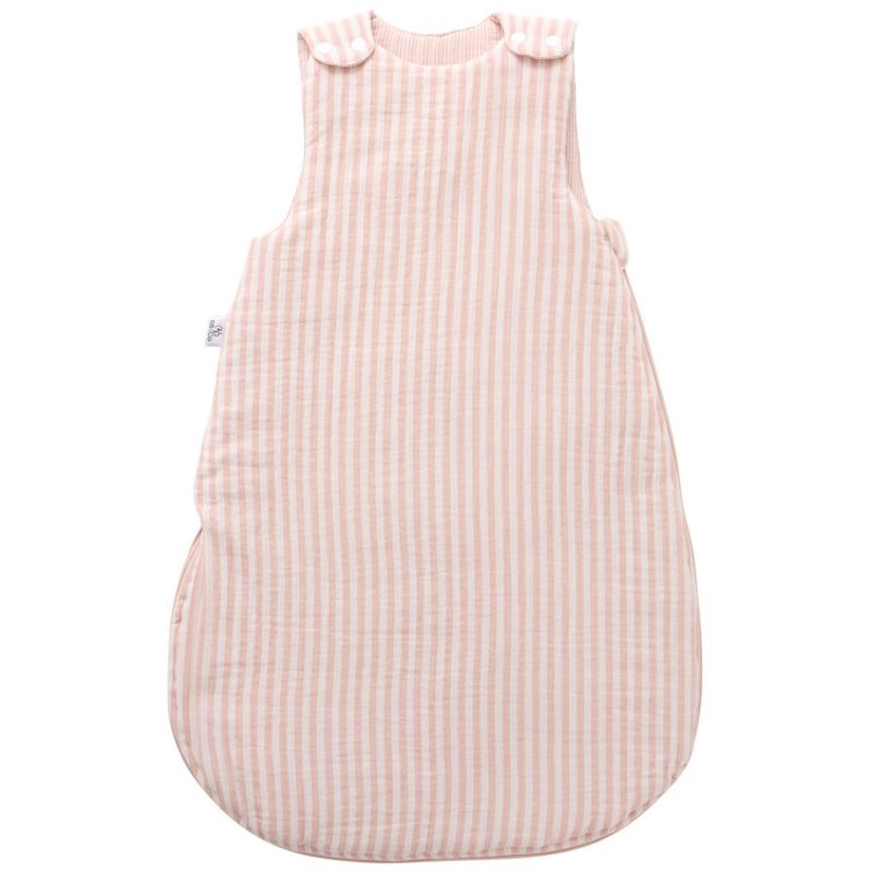 Gigoteuse ouatinée rayé vieux rose Soft Stripes (0-6 mois) BB & Co Produit 1