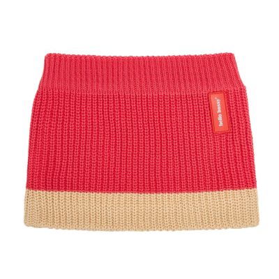 Tour de cou Snood Cocoon Framboise (1-5 ans)