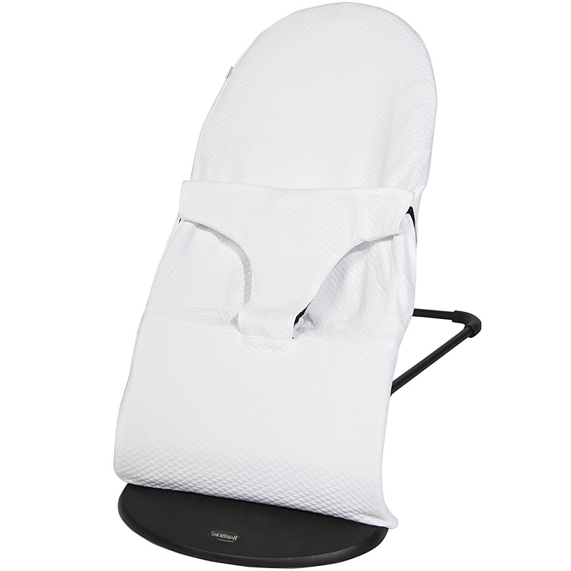 Housse de protection pour transat Babybjörn Diamond White Les Rêves d'Anaïs