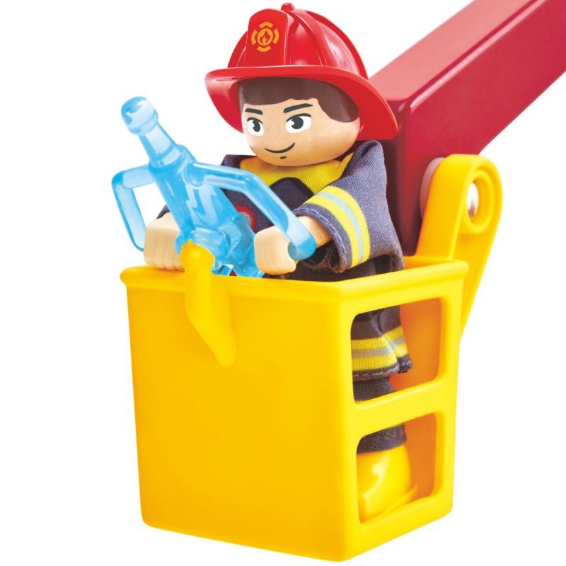 Camion de pompiers son et lumière en bois Hape Produit 5