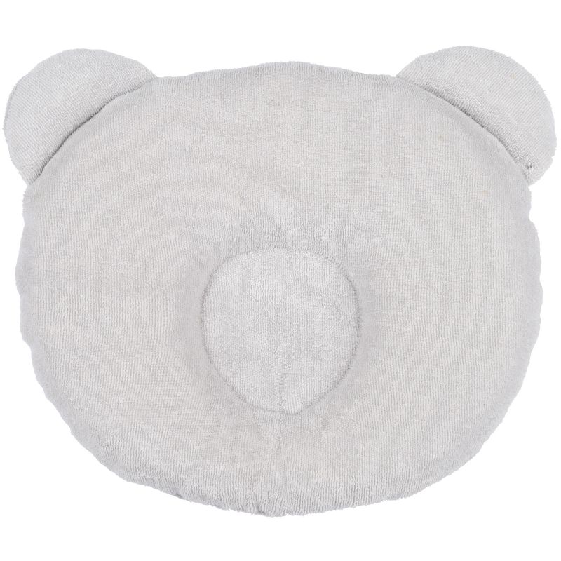 Coussin anti tête plate P'tit Panda gris Candide