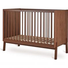 Lit à barreaux Ashi Chestnut (120 x 60 cm) - Quax