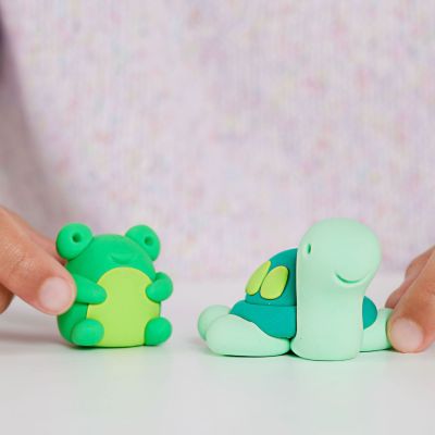 Set créatif en argile Jungle verts et recharge