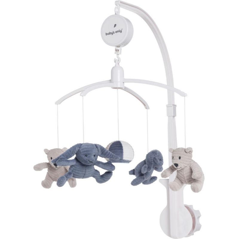 Mobile musical bébé Sense vintage blue Baby's Only