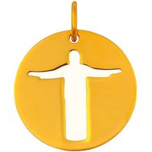 Médaille Christ de Rio (or jaune 18 carats)  par Maison La Couronne