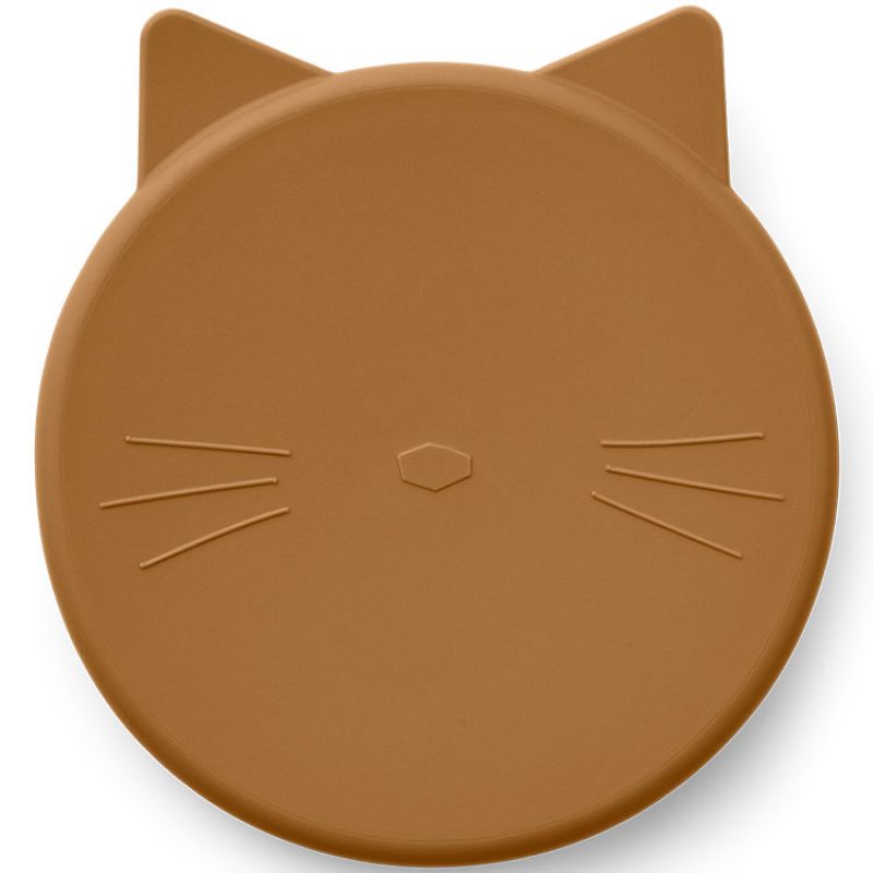 Boîte à goûter Cornelius Cat mustard Liewood