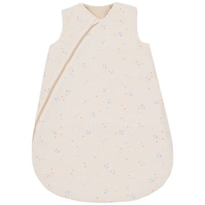 Gigoteuse mi-saison Cocoon en nid d'abeille Orange Cherries (0-6 mois) Nobodinoz