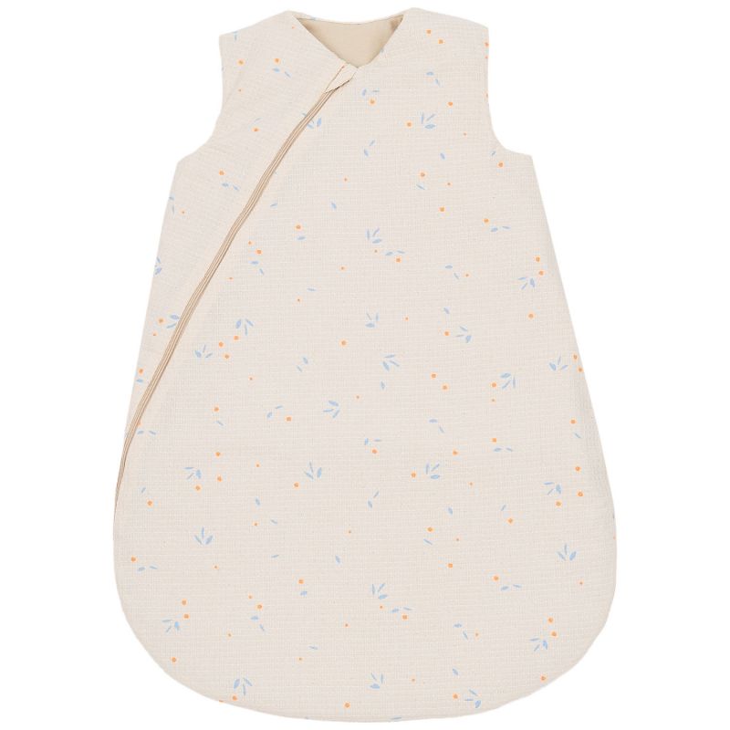 Gigoteuse mi-saison Cocoon en nid d'abeille Orange Cherries (0-6 mois) Nobodinoz Produit 1