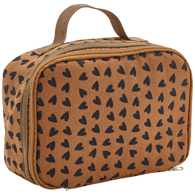Sac à goûter isotherme Cœurs Noisette Atelier Wagram Produit 1
