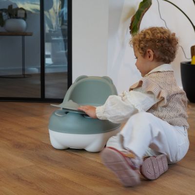 Pot bébé Ourson Vert Sauge