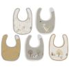 Lot de 5 bavoirs imperméables Tiny Park Jollein Produit 3