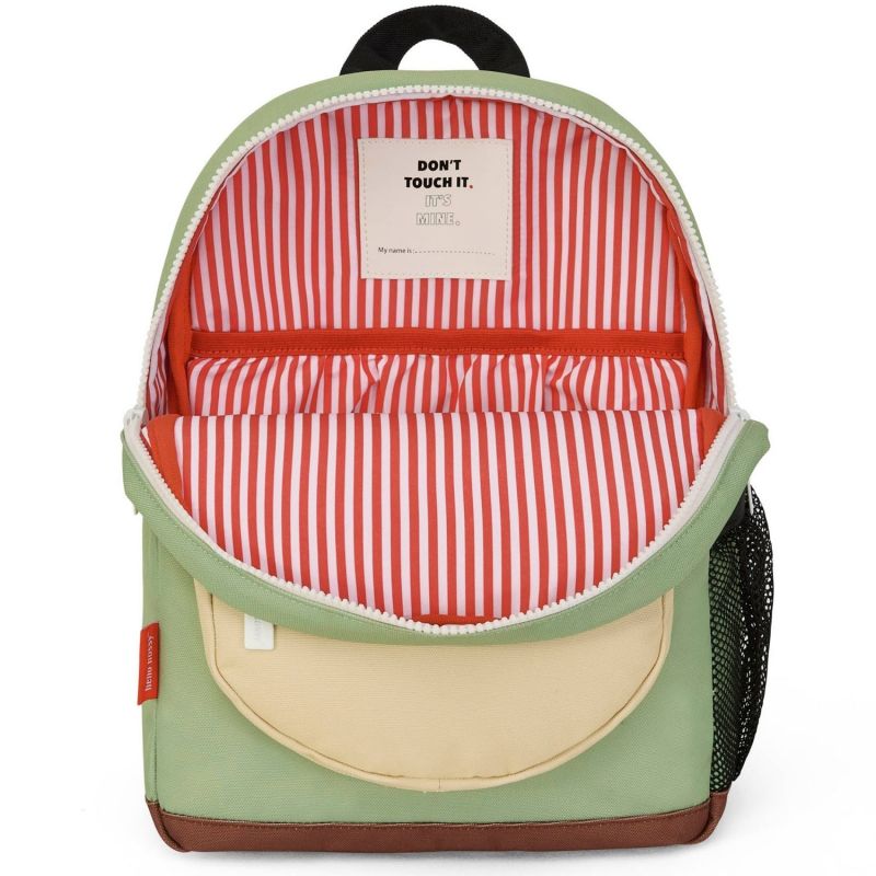 Sac à dos Mini Pistache (2-5 ans) Hello Hossy Produit ouvert 6