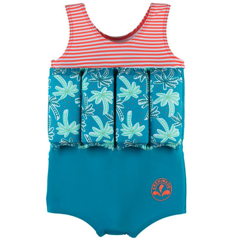 Maillot de bain bouée Explore imprimé tropical (12 mois) Archimède