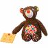 Doudou Tizours avec anneau de dentition Woodours (22 cm) - Ebulobo Doudou Tizours avec anneau de dentition Woodours (22 cm) - Ebulobo