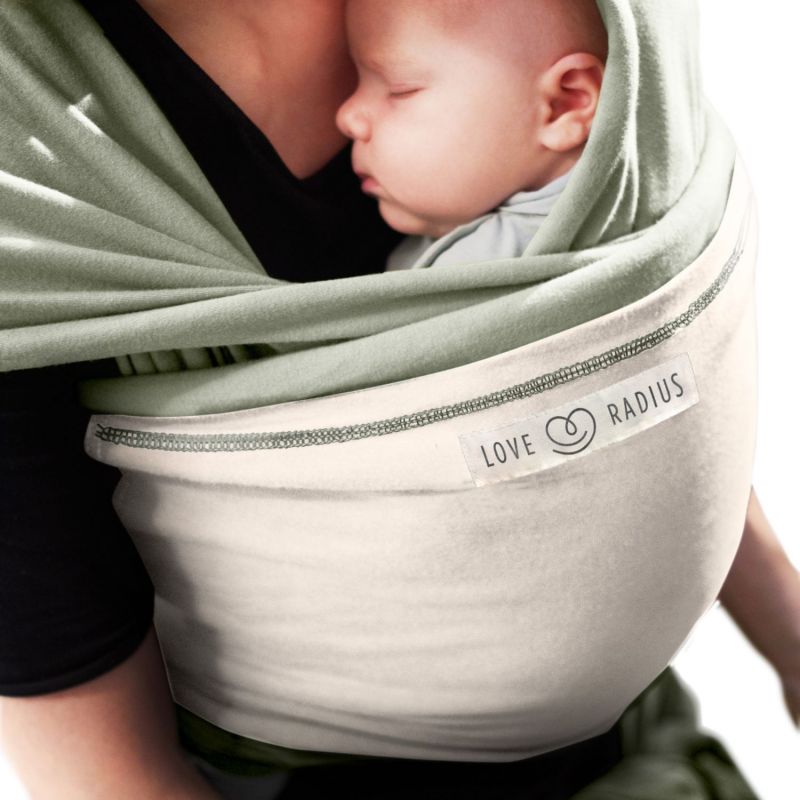 Echarpe de portage L'Originale Argile poche Crème Love Radius Produit 1