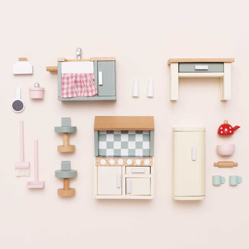 Cuisine pour maison de poupée en bois FSC Le Toy Van Ambiance 6