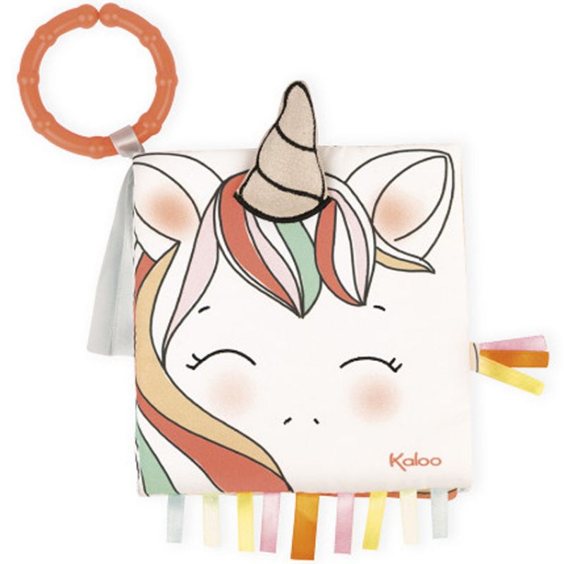 Livre bébé La licorne joyeuse Kaloo